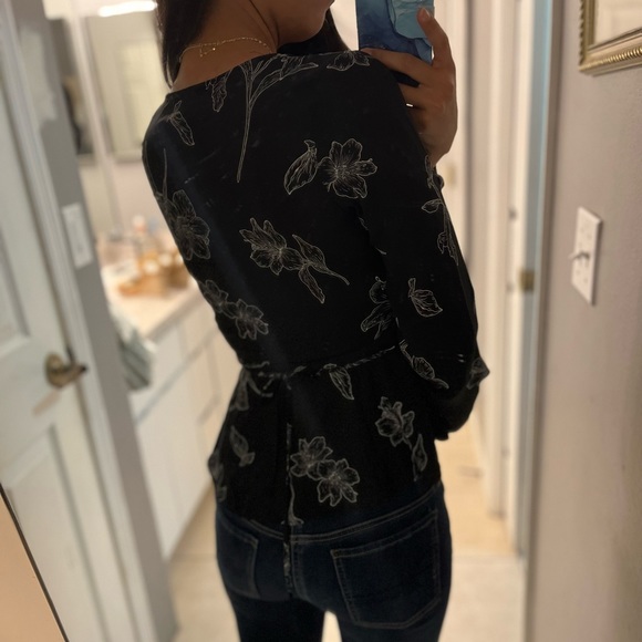 Forever21 Wrap Blouse - Picture 5 of 5